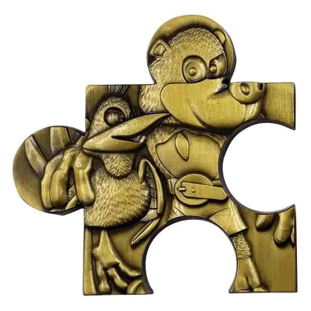Replika dílku skládačky Jiggy z Banjo-Kazooie fotografii produktu