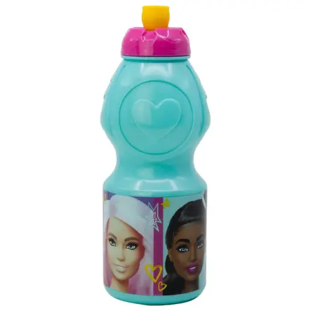 Barbie Bright Plastová Sportovní láhev na vodu 400 ml fotografii produktu