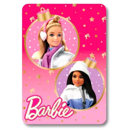 Barbie Vánoční fleecová deka fotografii produktu