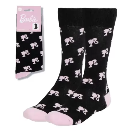 Barbie Ponožky Logo Black 36-43 fotografii produktu
