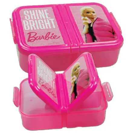 Barbie Shine Bright svačinový box s více přihrádkami, box na sendviče fotografii produktu