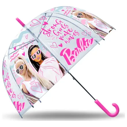 Barbie Strong Girls průhledný deštník pro děti Ø70 cm fotografii produktu