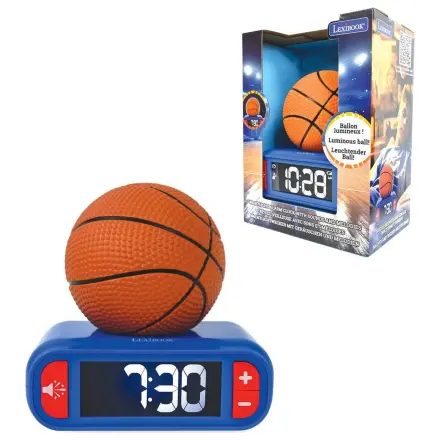 Basketbalové 3D noční světlo digitální budík fotografii produktu