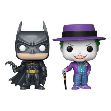 Batman (1989) POP! Heroes vinylové figurky 2-Pack Batman & The Joker 9 cm fotografii produktu