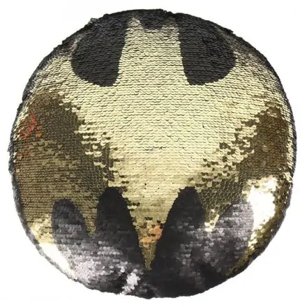 Batman oboustranný flitrový tvarovaný polštář 30 cm fotografii produktu