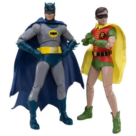 Batman Classic TV Series DC Multiverse McFarlane Collector Edition akční figurka 2-Pack Batman a Robin 18 cm fotografii produktu