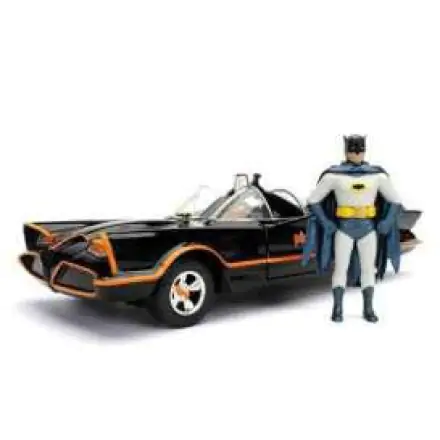 Batman Diecast Model 1/24 1966 Classic TV Series Batmobile s figurkou termékfotója