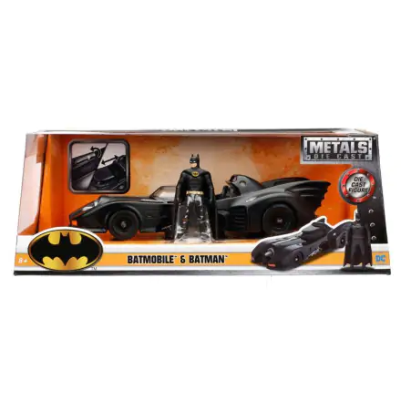 Batman Diecast model 1/24 1989 Batmobil s figurkou termékfotója