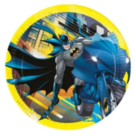 Batman Rogue Rage papírové talíře 8 ks 23 cm FSC fotografii produktu