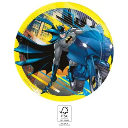 Batman Rogue Rage papírové talíře 8 ks 23 cm FSC fotografii produktu