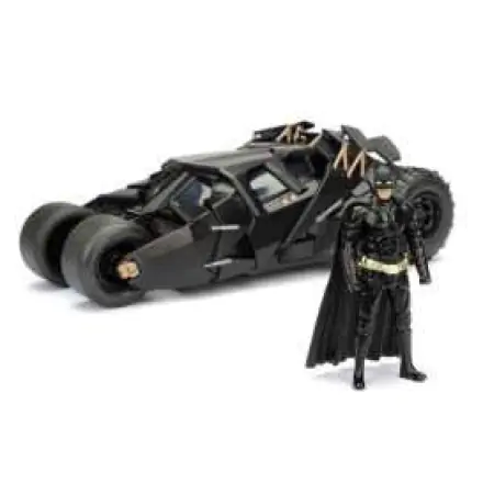 Batman The Dark Knight Kovový model 1/24 2008 Batmobile s figurkou fotografii produktu