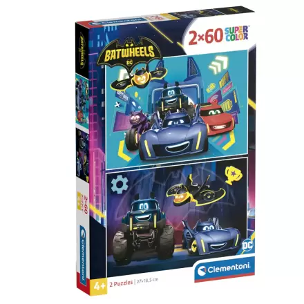 DC Comics Batwheels puzzle 2x60 dílků termékfotója