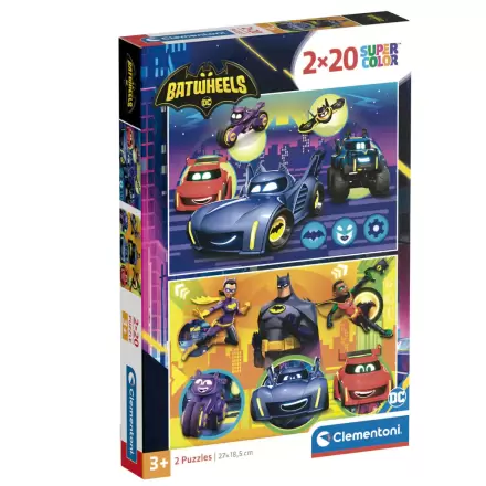 DC Comics Batwheels puzzle 2x60 dílků termékfotója