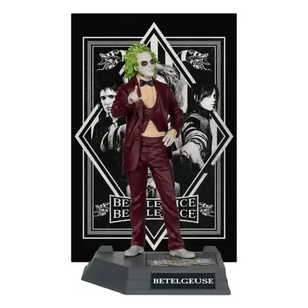 Beetlejuice Beetlejuice Movie Maniacs PVC Soška Beetlejuice 17 cm termékfotója