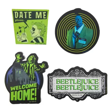 Beetlejuice magnetky na lednici 4-Pack fotografii produktu