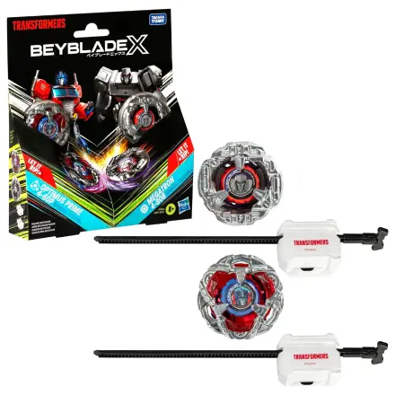 Beyblade X Optimus Prime 4-60P a Megatron 4-80B fotografii produktu