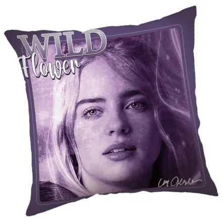 Billie Eilish Wild Flower Polštář, Dekorativní polštář fotografii produktu