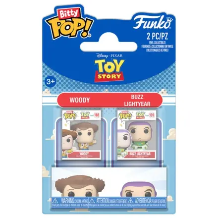 Bitty Funko POP balení 2 figurek Disney Pixar Toy Story Woody & Buzz fotografii produktu