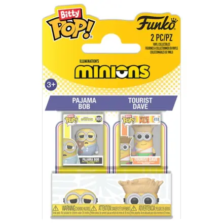 Bitty Funko POP balení 2 figurek Minions Bob & Dave fotografii produktu