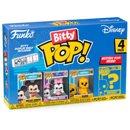 Disney Bitty POP! vinylová figurka 4-balení Mickey 2,5 cm termékfotója