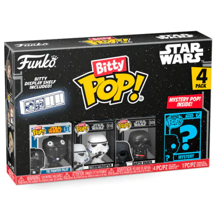 Star Wars Bitty POP! Vinylová figurka 4-balení Darth Vader 2,5 cm termékfotója