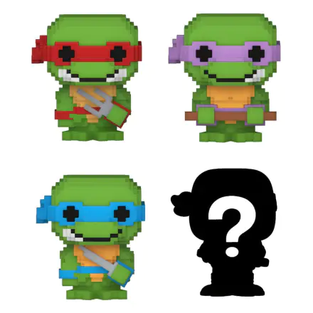 Teenage Mutant Ninja Turtles Bitty POP! Vinylová figurka 4-balení 8-Bit 2,5 cm termékfotója