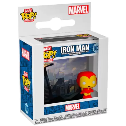 Mini Funko POP figurka Deluxe Marvel Iron Man termékfotója