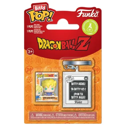 Bitty Funko POP figurka a klíčenka Dragon Ball Super Saiyan Goku fotografii produktu