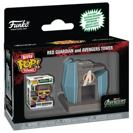 Bitty Funko POP figurka Ride Marvel Studios Avengers Doomsday Red Guardian And Avengers Tower fotografii produktu
