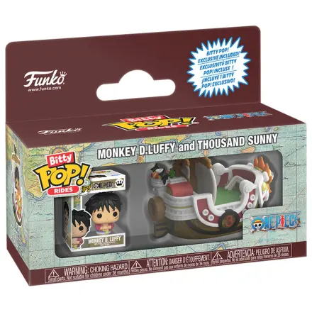 Bitty Funko POP figurka Jízda One Piece Monkey D.Luffy a Thousand Sunny fotografii produktu