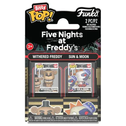 Bitty Funko POP sada figurek Five Nights at Freddys Withered Freddy - Sun & Moon fotografii produktu