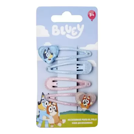 Bluey Sada 4 sponek do vlasů fotografii produktu