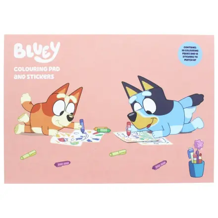 Bluey Omalovánky A4 a sada samolepek fotografii produktu