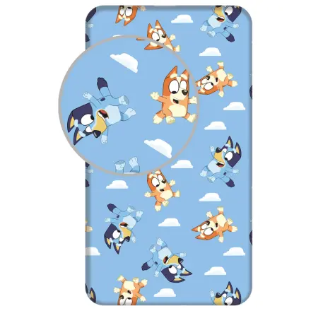 Bluey Clouds napínací prostěradlo 90x200 cm fotografii produktu