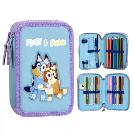 Pouzdro na tužky Bluey, dvojité fotografii produktu