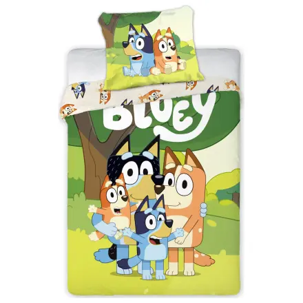 Bluey Family Snuggle Dětský povlak na přikrývku fotografii produktu