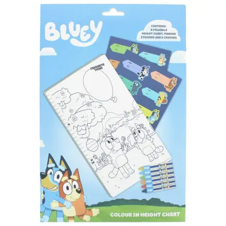 Bluey růstový graf fotografii produktu