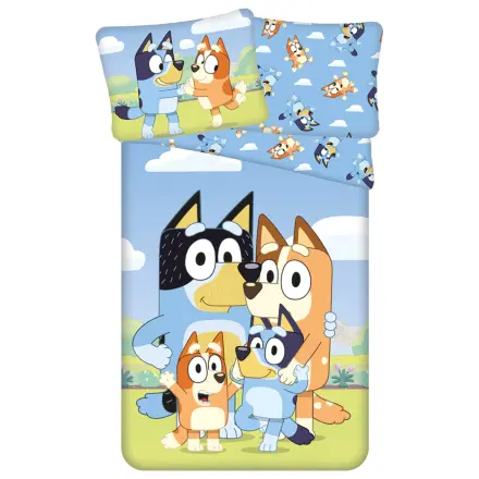 Bluey Šťastná rodina povlak na peřinu fotografii produktu