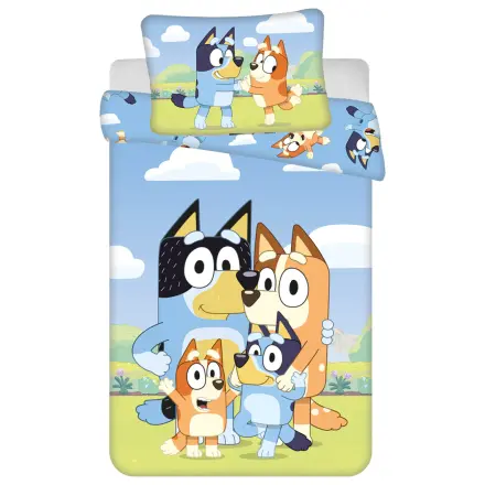 Bluey Happy Family Dětské předškolní povlečení na peřinu set fotografii produktu