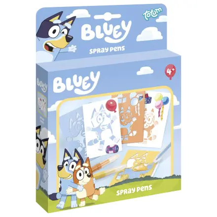 Bluey Sada Šťastné Kreativní S Rozprašovací Tužkou fotografii produktu