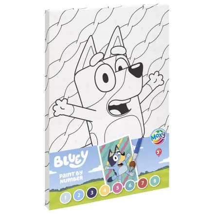 Bluey Happy Number Omalovánková sada fotografii produktu