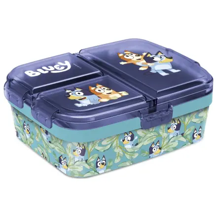 Bluey Leaves vícekomorový obědový box, XL box na sendviče fotografii produktu