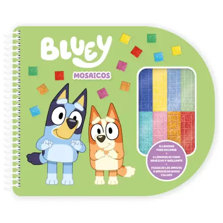Bluey mosaics zápisník fotografii produktu