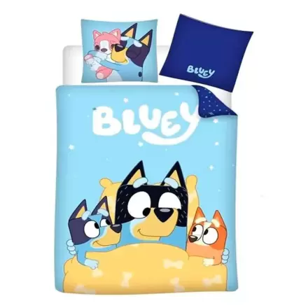 Bluey bavlna povlak na přikrývku postel 90cm fotografii produktu
