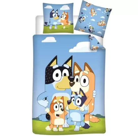 Bluey povlak na peřinu z polybavlny na postel 90cm fotografii produktu