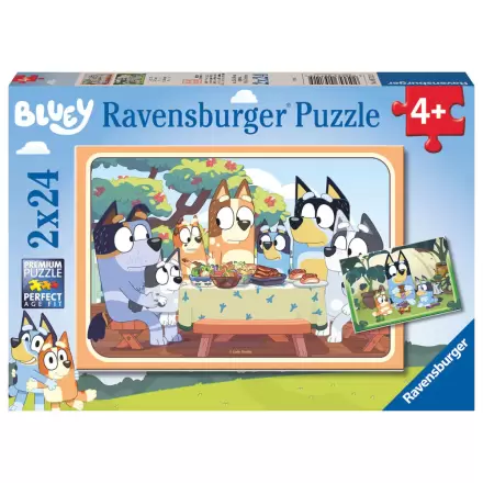 Bluey puzzle 2x24 dílků fotografii produktu