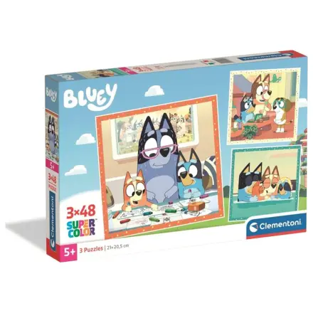 Bluey puzzle 3x48 ks fotografii produktu