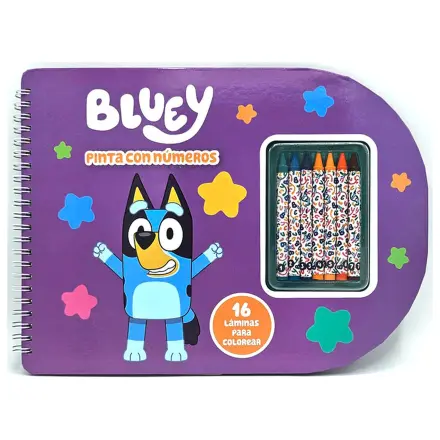 Bluey malování podle čísel sešit fotografii produktu