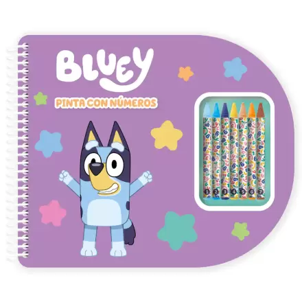 Bluey malování podle čísel sešit fotografii produktu