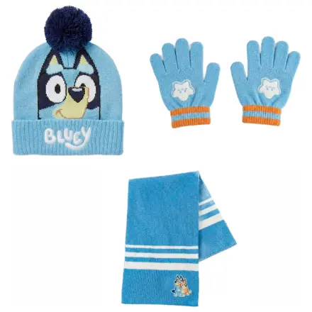 Bluey zimní set šátek-kukla a rukavice fotografii produktu